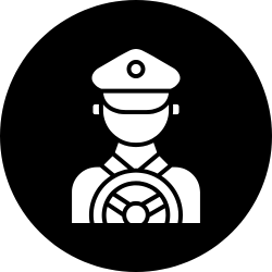 Executive driver icon
