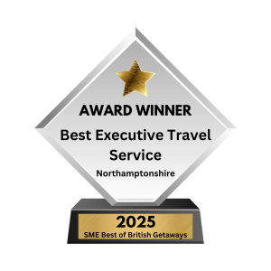 Best Executive Travel Service 2025 badge
